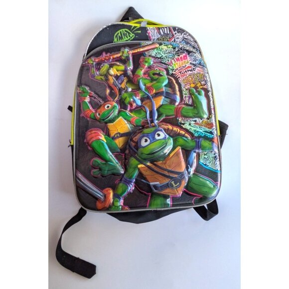 Teenage Mutant Ninja Turtles Other - Teenage Mutant Ninja Turtles Kids 3D Hard Case Backpack Bag TMNT 16"
